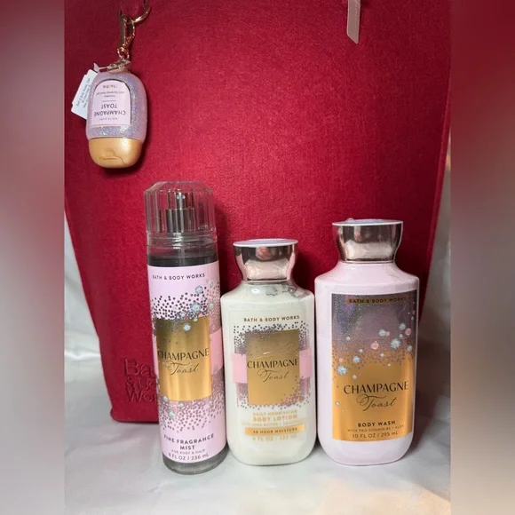 NWT B&BW Champagne Toast 9 piece , full size bundle - Picture 3 of 9